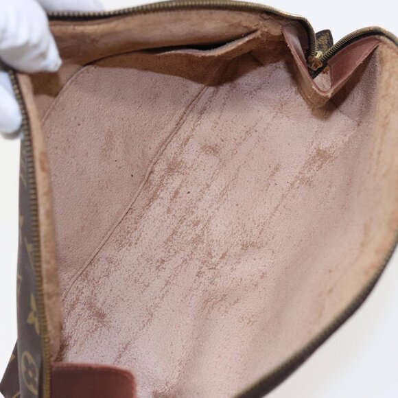 LOUIS VUITTON Monogram Trousse Demi Ronde Cosmetic Pouch - Picture 10 of 16